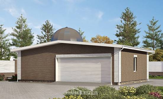 075-001-П Проект гаража из кирпича Фокино | Проекты домов от House Expert