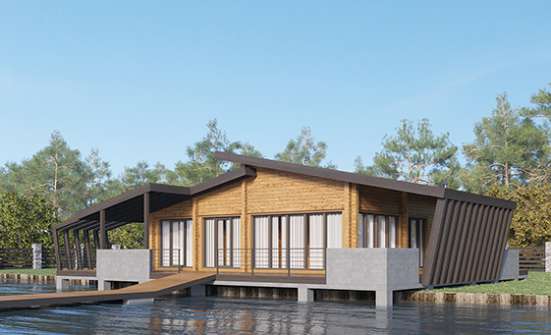 100-007-П Проект бани из дерева Большой Камень | Проекты домов от House Expert