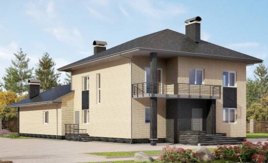 305-003-Л Проект двухэтажного дома, классический домик из газосиликатных блоков Находка | Проекты домов от House Expert